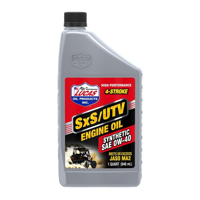 Sxs Synthetic Oil 0w40 4t 1 Qt (6/Case Sold Ea) - 58-64001 - LUCAS