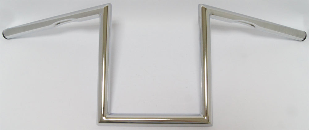1" Z-Bar Dimpled 10" Chrome - 820-1204 - HardDrive