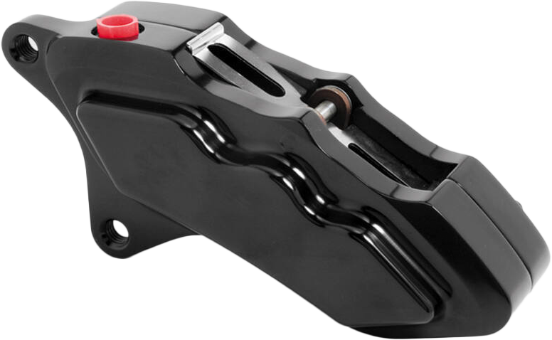 6 Pist Diff Front Caliper L/H Black 00-Up W/ 11.5" Rotor - 750-04063 - Hawg Halters Inc