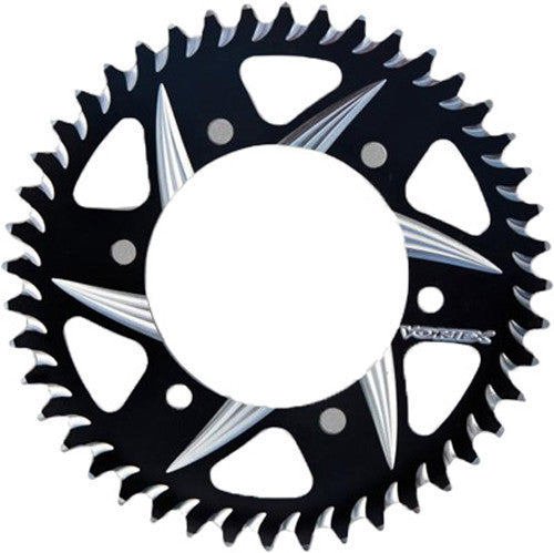 Rear Cat5 Sprocket Aluminum 43t-530 Blk Kaw/Suz/Yam - 3-438ZK43 - VORTEX