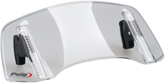 Multi-Adjustable Visor 2.0 Fixed Screw Smoke 300x130mm - 561-20763S - PUIG