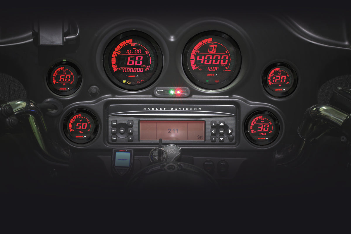 Hd-02 Series Gauge Kit Black Bezel Oil Temp - 28-61013 - Koso North America
