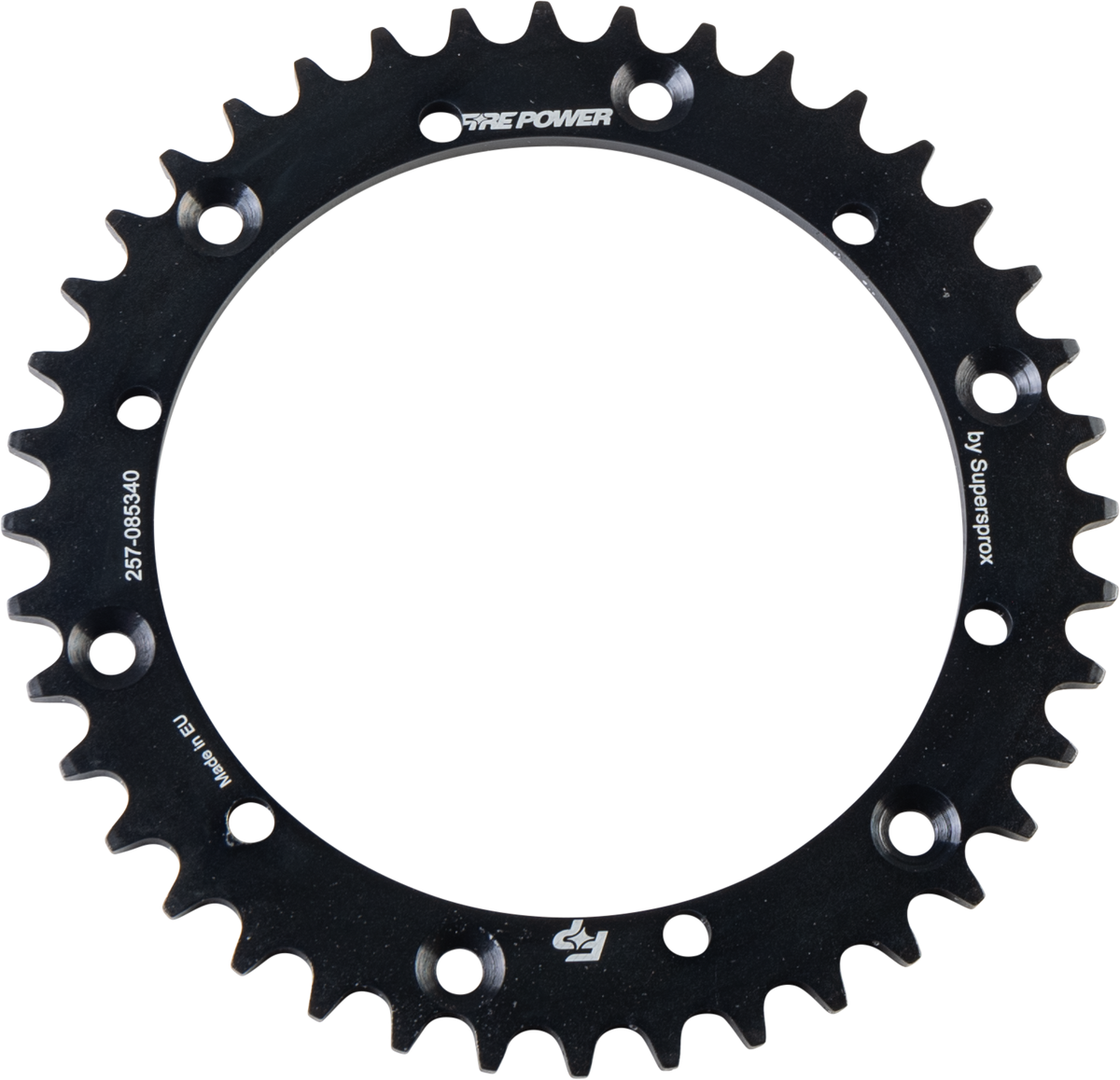 Rear Sprocket Steel 40t Blk - 257-085340 - Fire Power