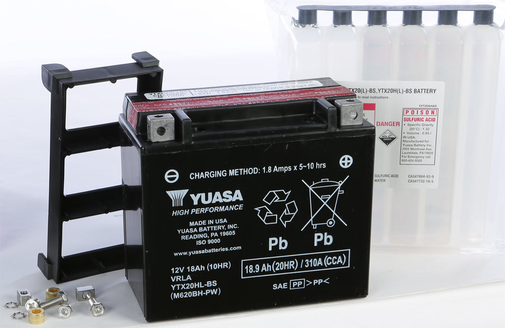 Battery Ytx20hl-Bs-Pw Maintenance Free - 49-1974 - Yuasa