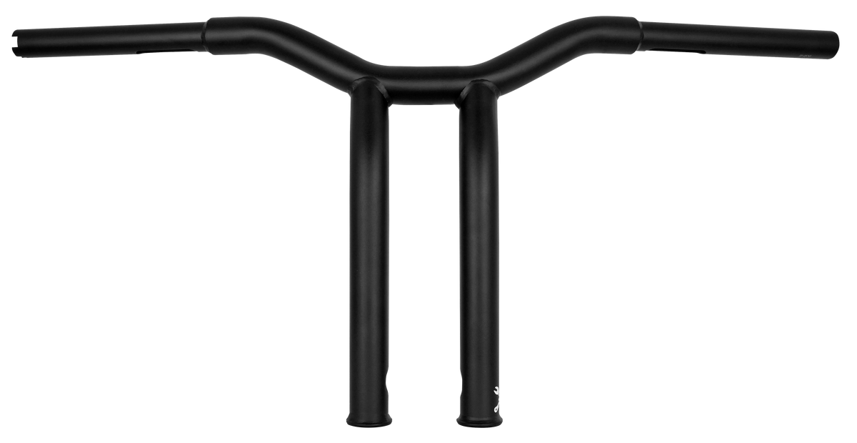 Dominator Raked Bar 12" 1.25" Matte Black - 750-05887 - Burly Brand