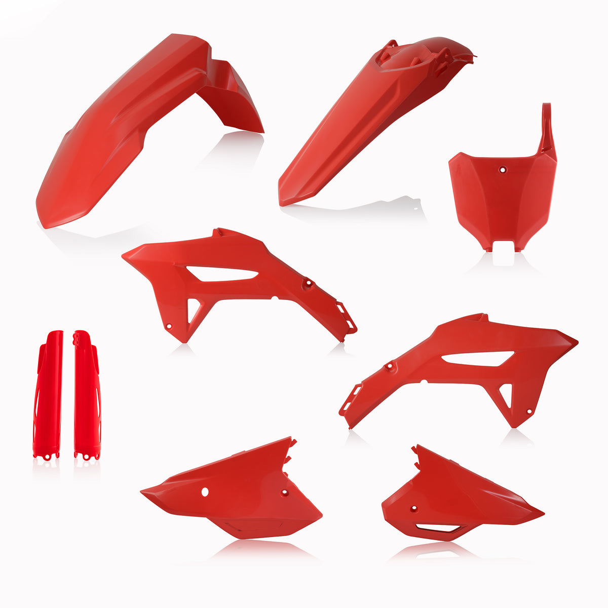 Plastic Kit- Full Hon Red - 28589-20227 - Acerbis