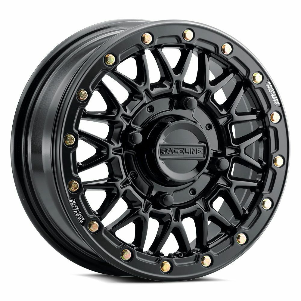 Omega 15x10 4/137 +10mm Gloss Black - 570-2161 - Raceline