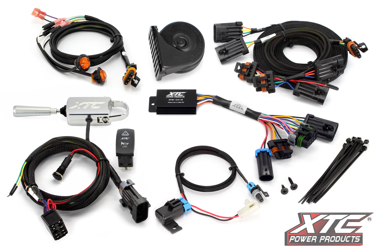 Auto Turn Signal Kit W/ Billet Column Lever Can - 630-1365 - XTC POWER PRODUCTS