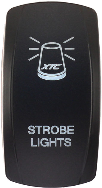 Dash Switch Rocker Face Strobe Light - 630-1070 - XTC POWER PRODUCTS