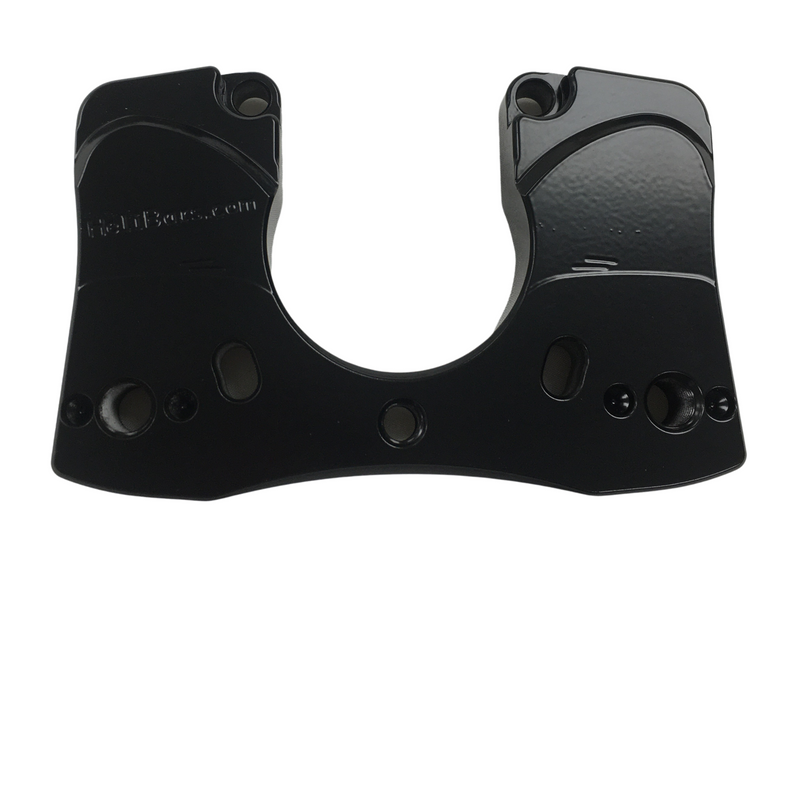 Handlebar Bridge Riser Black Yam - 281-0507BK - HeliBars
