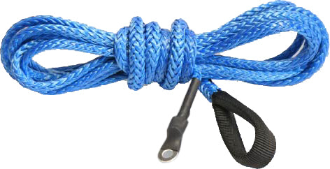 Synthetic Winch Plow Cable Blue 12' - 30-0084 - KFI Products