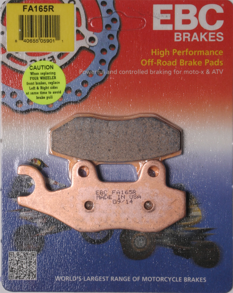 Brake Pads - 15-165R - EBC Motorcycle Brakes