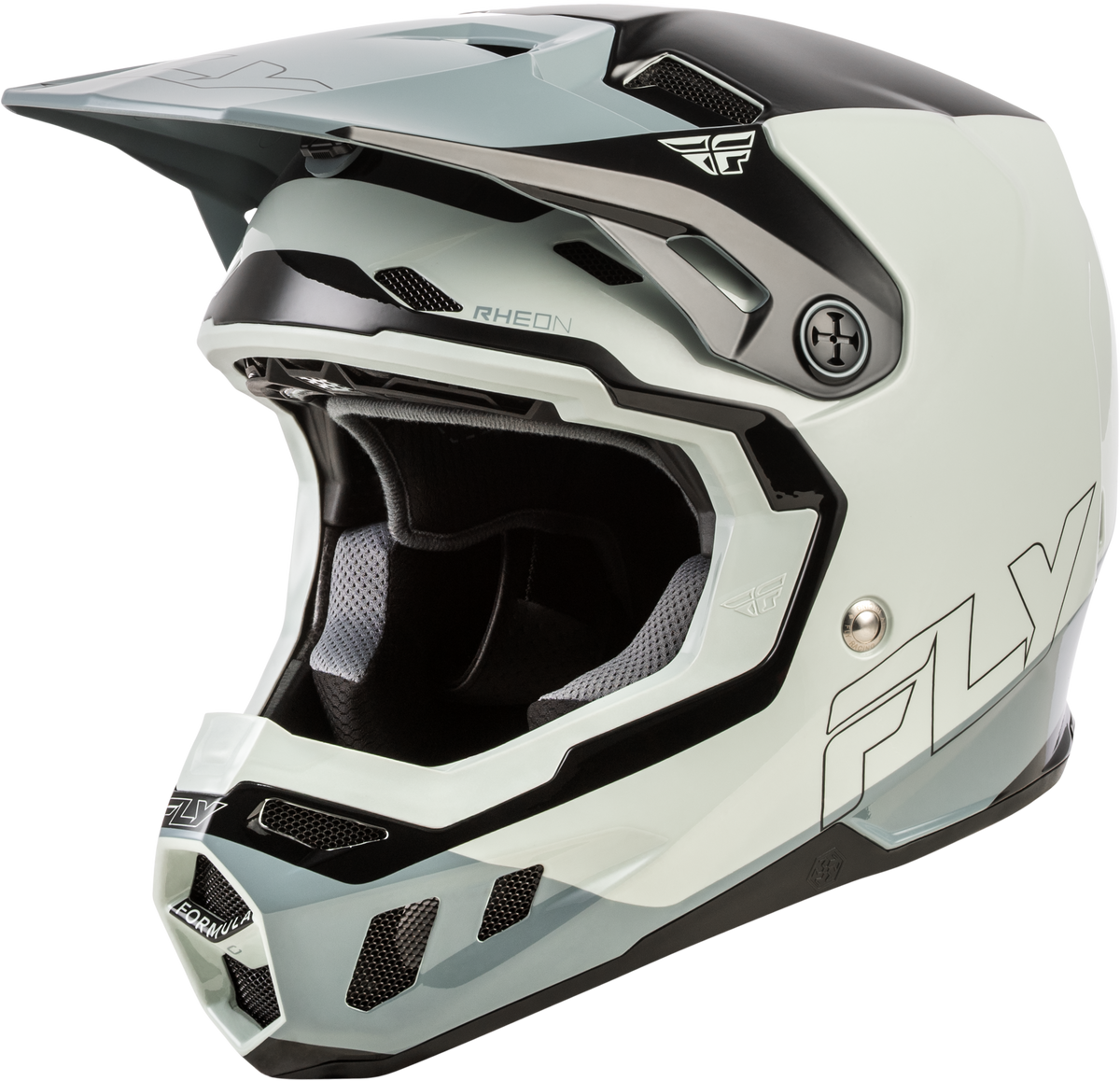 Formula Cc Glide Helmet Grey/Light Grey/Black 2x - 73-43522X - Fly Racing