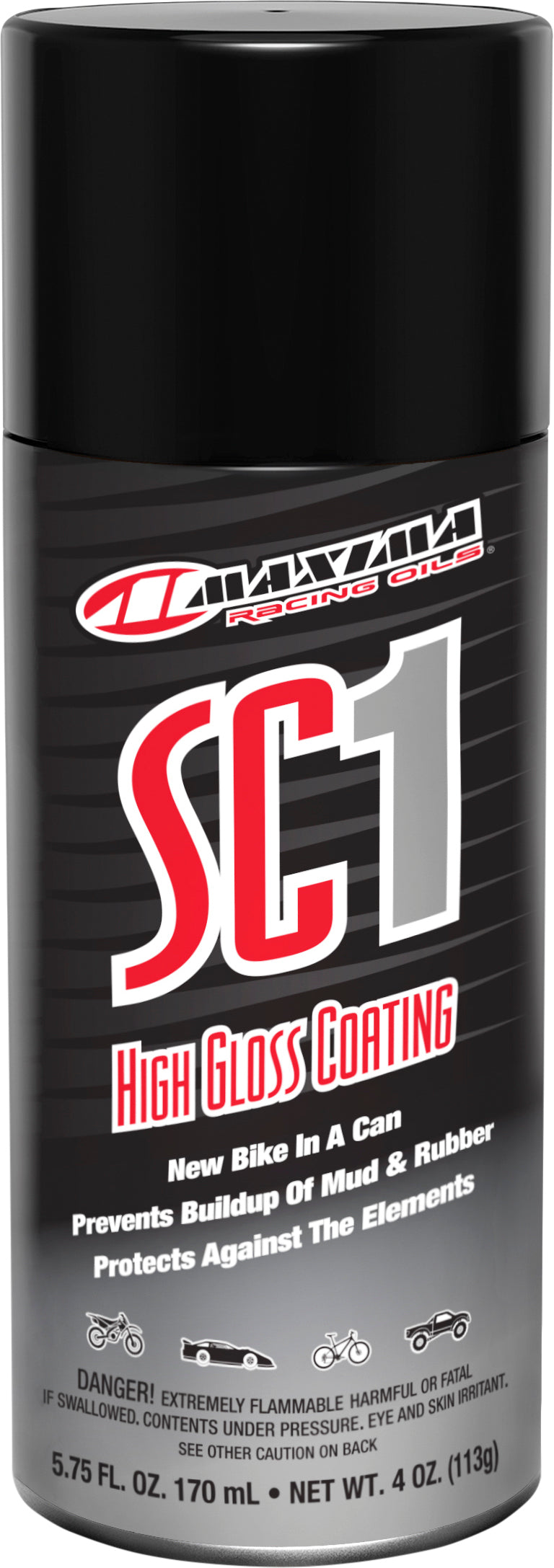 High Gloss Sc1 Clear Coat Silicone Spray 4 Oz - 78-9943 - Maxima