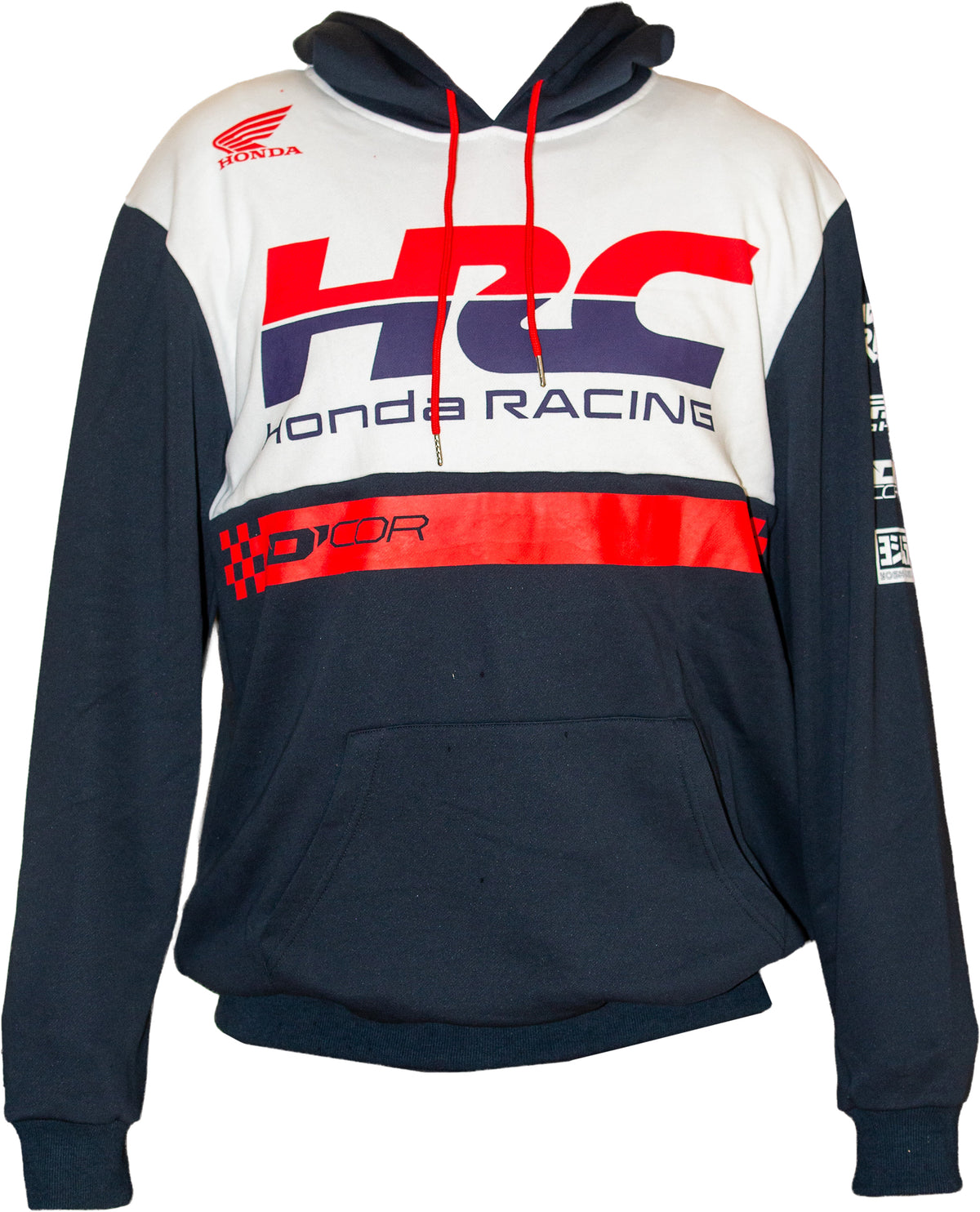 Honda Hrc2 Sweatshirt Navy Md - 862-81166M - DCOR