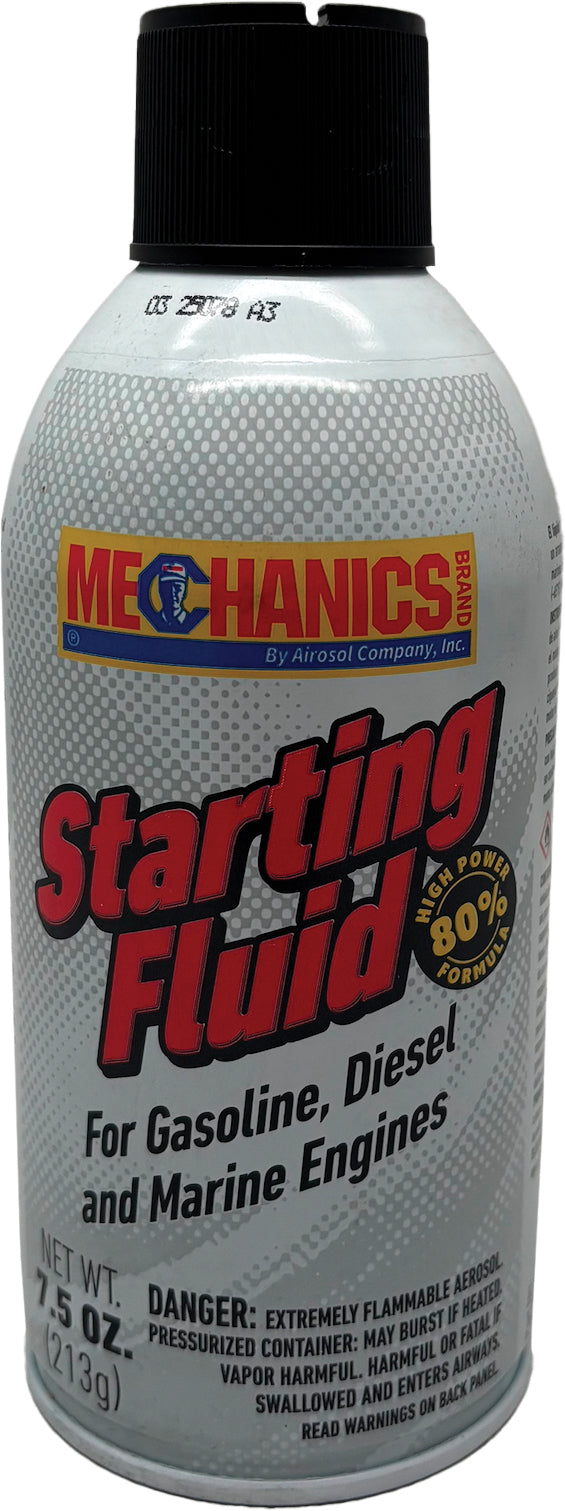 Starting Fluid 7.5oz (12/Case  Sold Ea) - 59-9086 - Mechanics