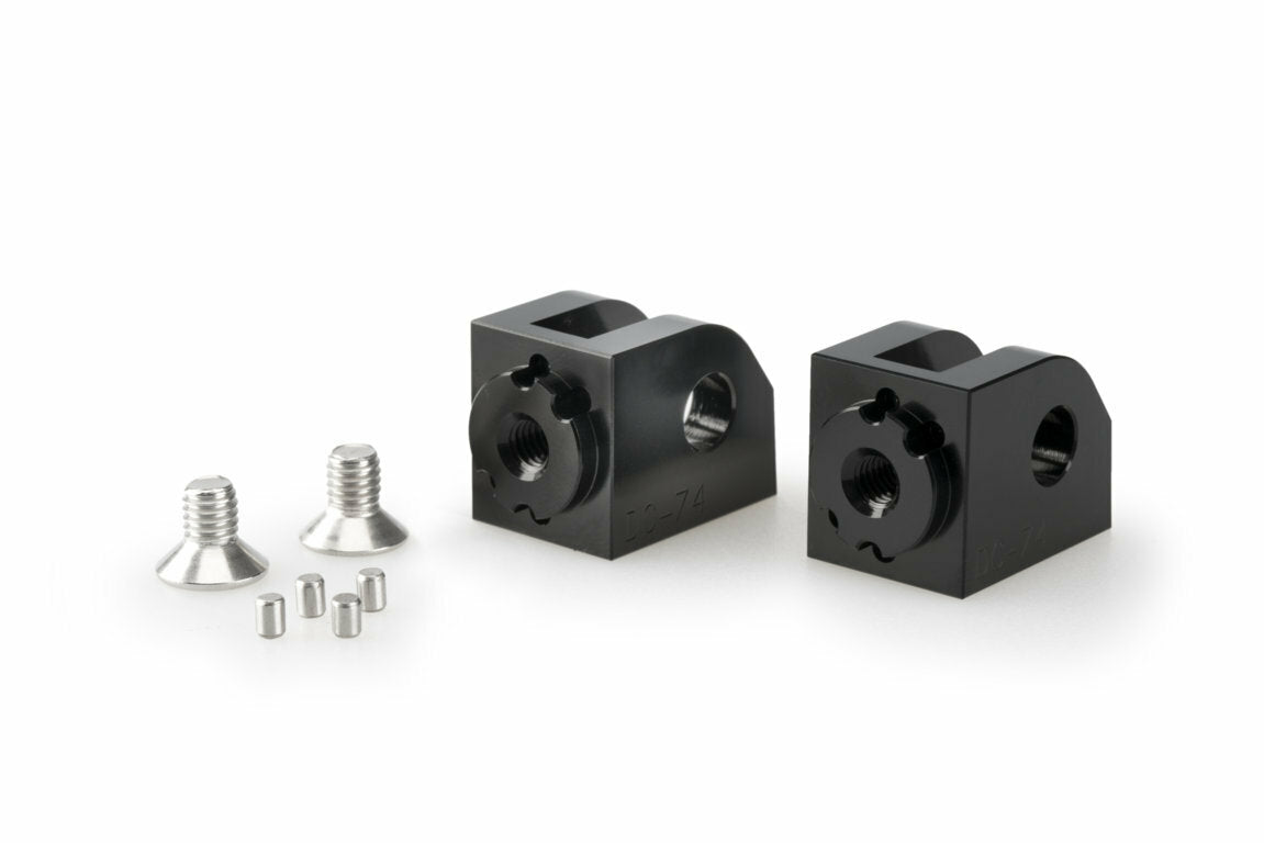 Footpeg Adaptor Rider Adjustable Yam - 561-20675BK - PUIG