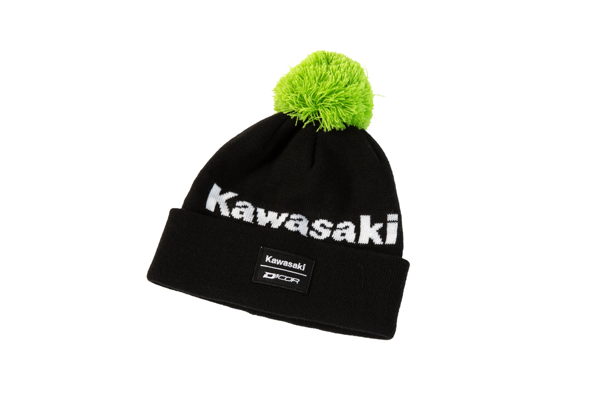 Kawasaki Beanie Stripe Black - 862-81120 - DCOR