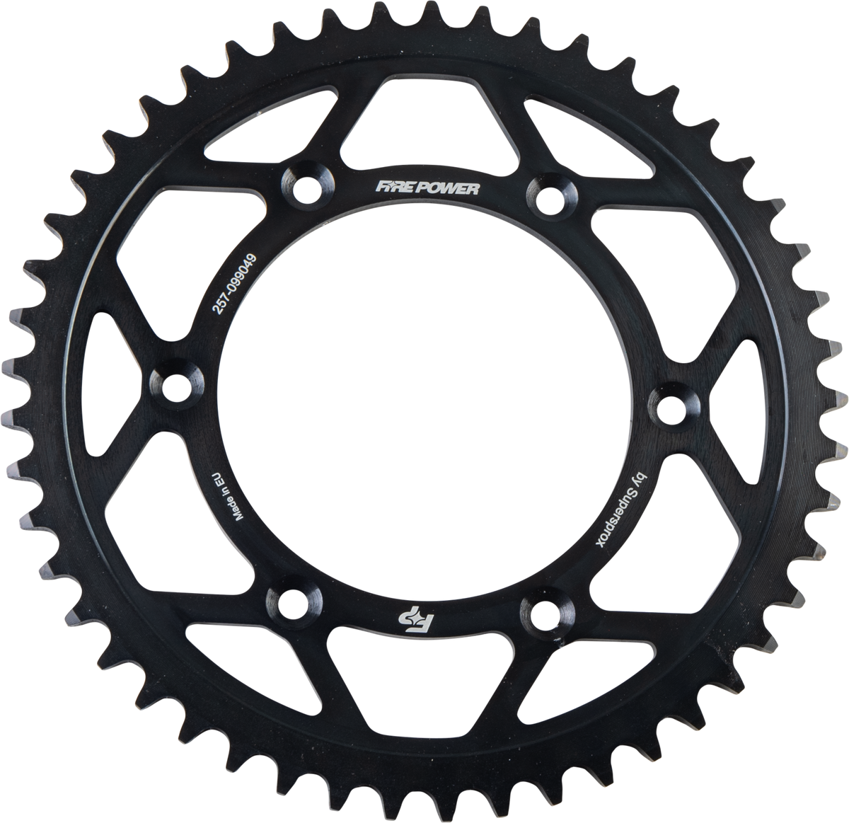 Rear Sprocket Steel 49t Blk - 257-099049 - Fire Power