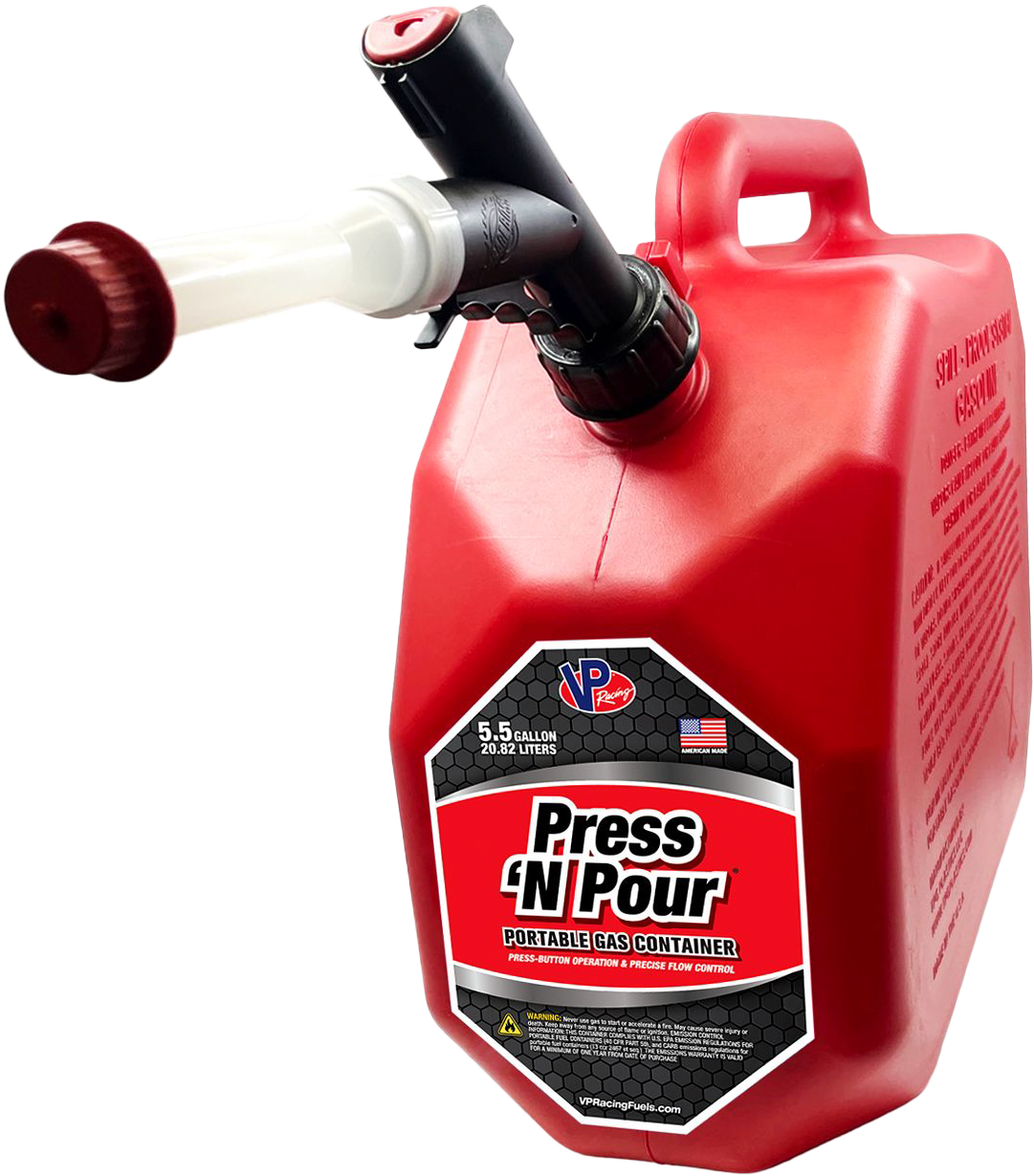 Press 'N Pour Gas Can 5.5 Gal - 30-3400 - VP Racing