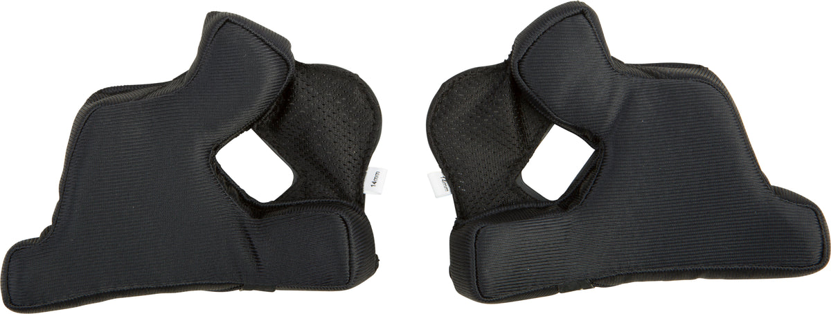 Werx Cheek Pad Black 14mm L - 73-92814 - Fly Racing
