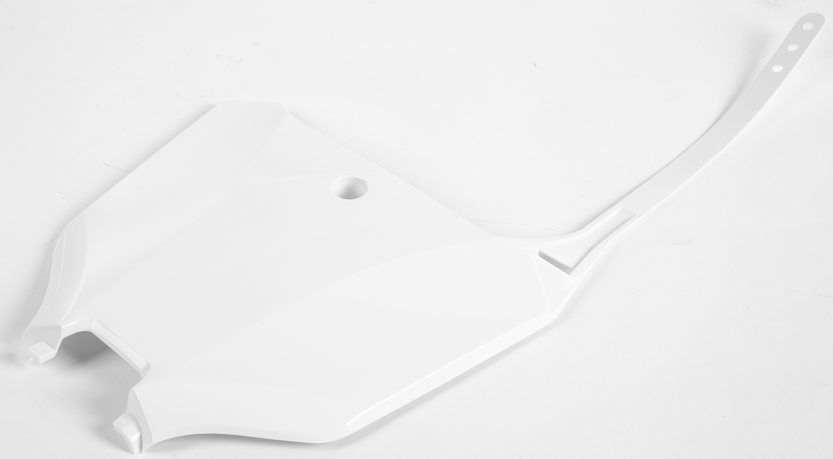 Number Plate White Hon - 64-867072 - Polisport Plastics