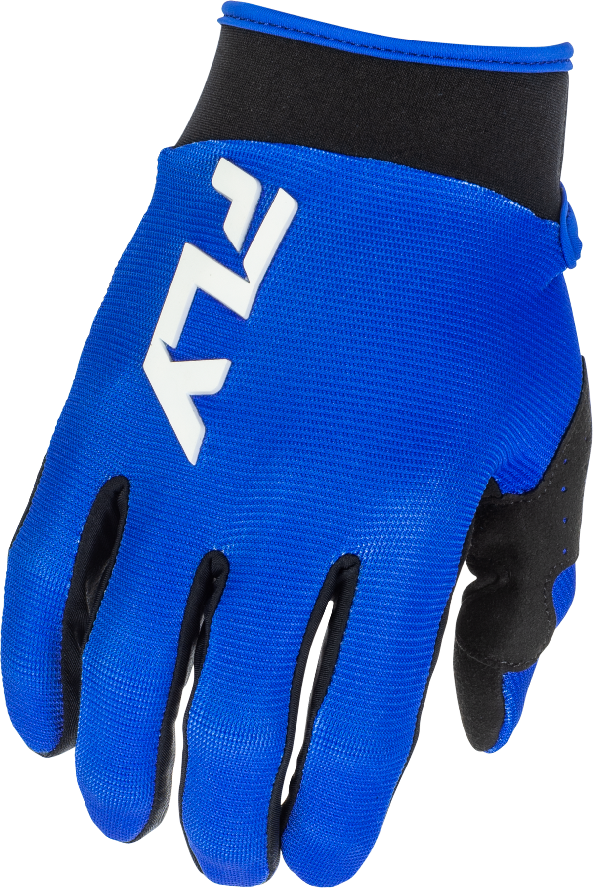 F-16 Gloves Blue/White 3x - 379-9123X - Fly Racing