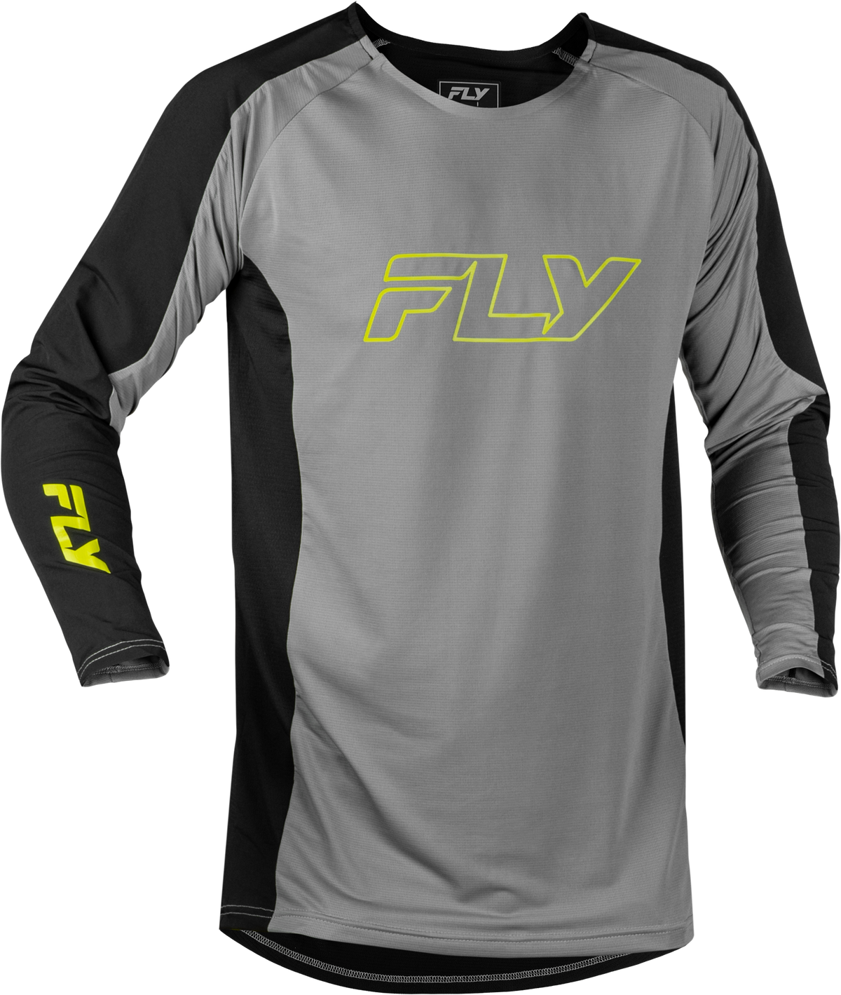 Patrol Elite Jersey Grey/Black/Hi-Vis 2x - 380-7612X - Fly Racing