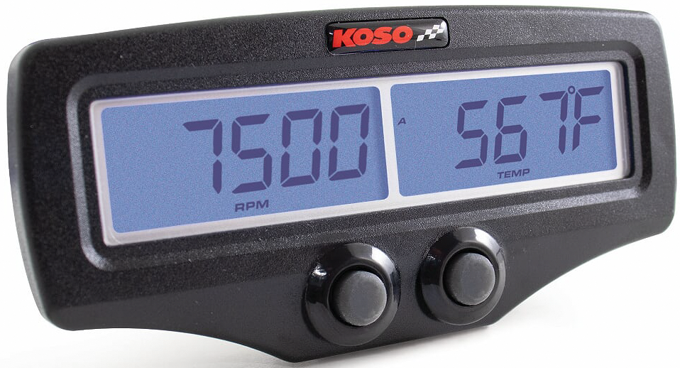 Dual Egt Gauge Rpm  Water Temp Standard - 27-5758 - Koso North America