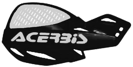 Uniko Vented Handguards Black - 20726-70001 - Acerbis
