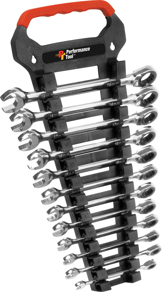 12 Pc Met Ratchet Wrench Set - 117-1048 - Performance Tool