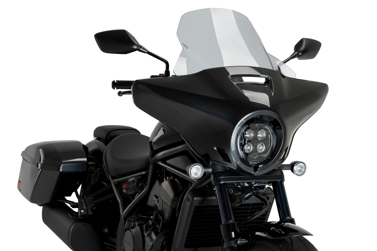 Windscreen Touring High-Road Smoke Hon - 561-21545S - PUIG