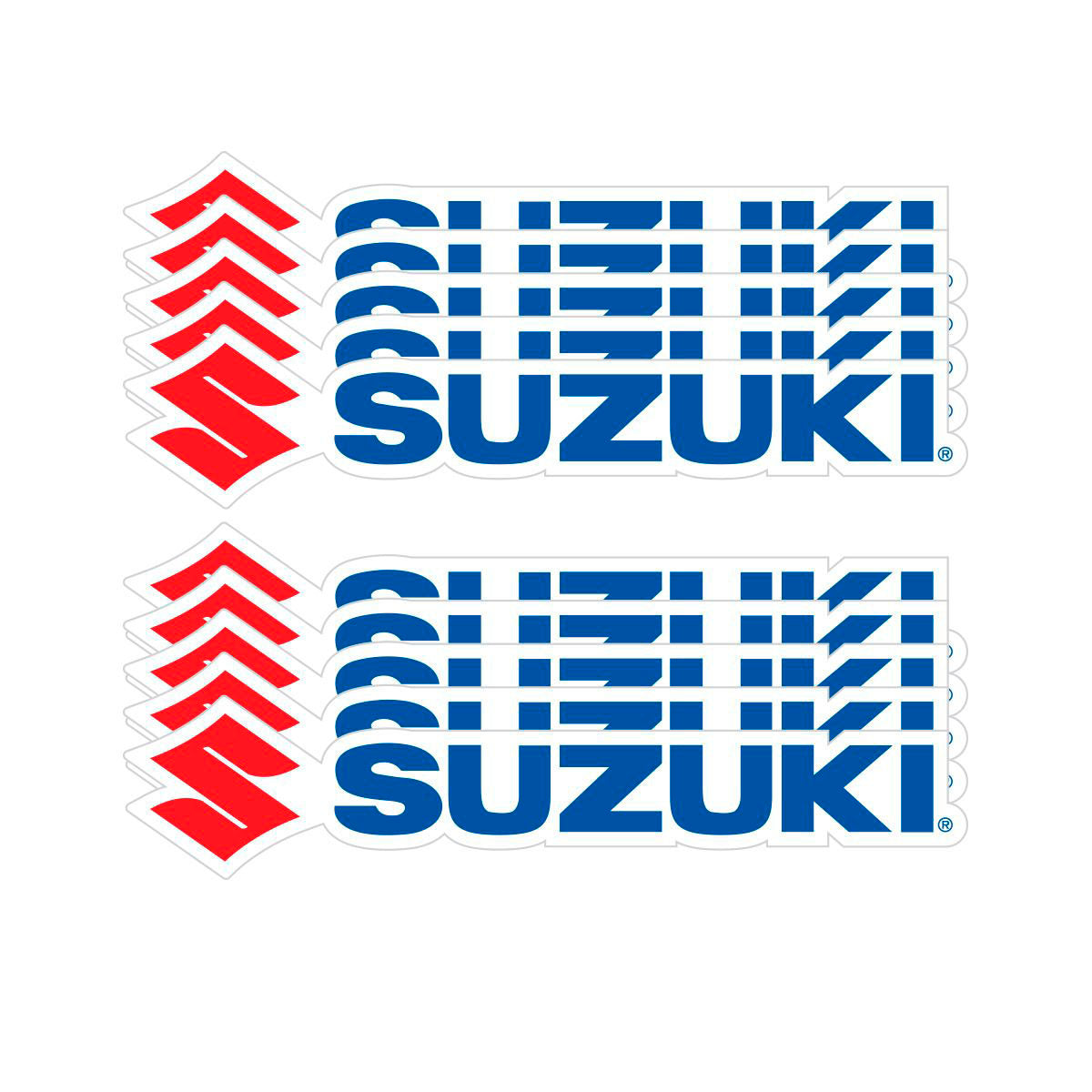 6" Suzuki Decal 10 Pk - 862-4040107 - DCOR