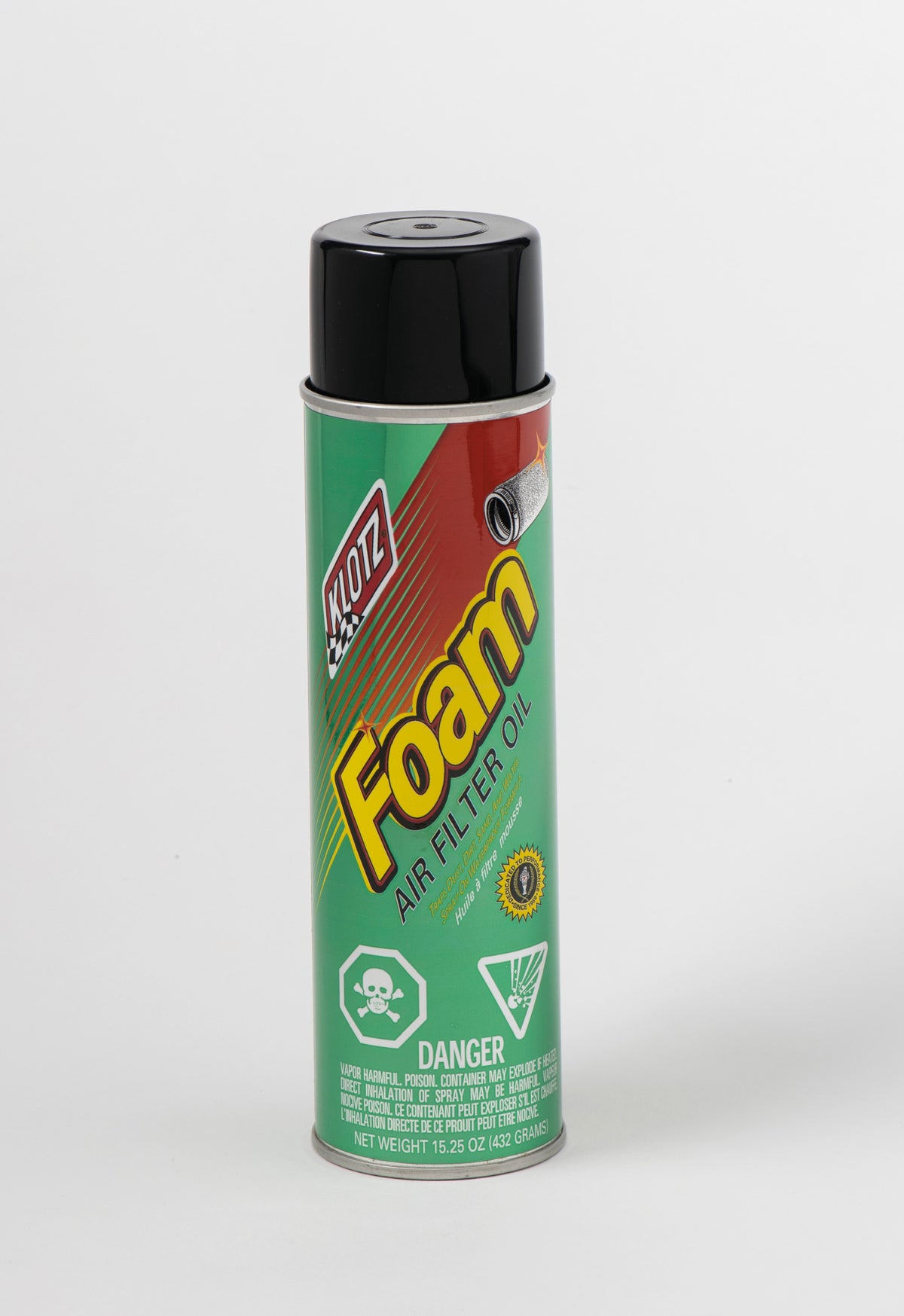 Foam Filter Oil 15.25oz Aerosol - 842-0140 - Klotz Oil