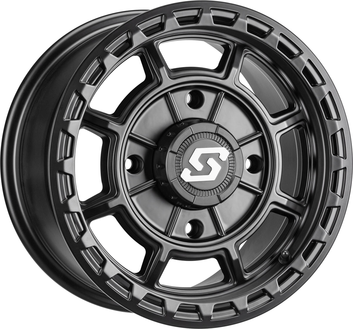 Rift Wheel 15x7 4/137 5+2 (+10mm) Black - 570-2036 - Sedona