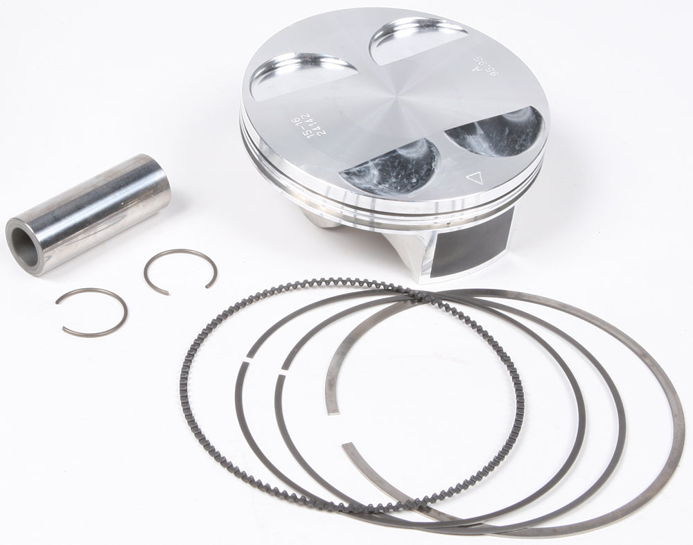 Piston Kit Forged 95.95/Std 12.1:1 Hon - 175-23003A - Vertex