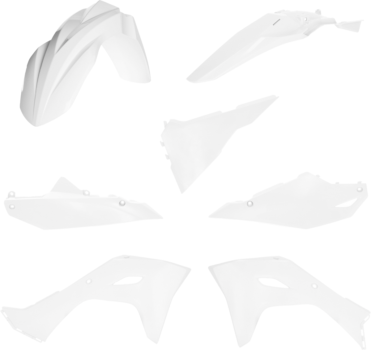 Plastic Kit Kaw White - 29835-60002 - Acerbis