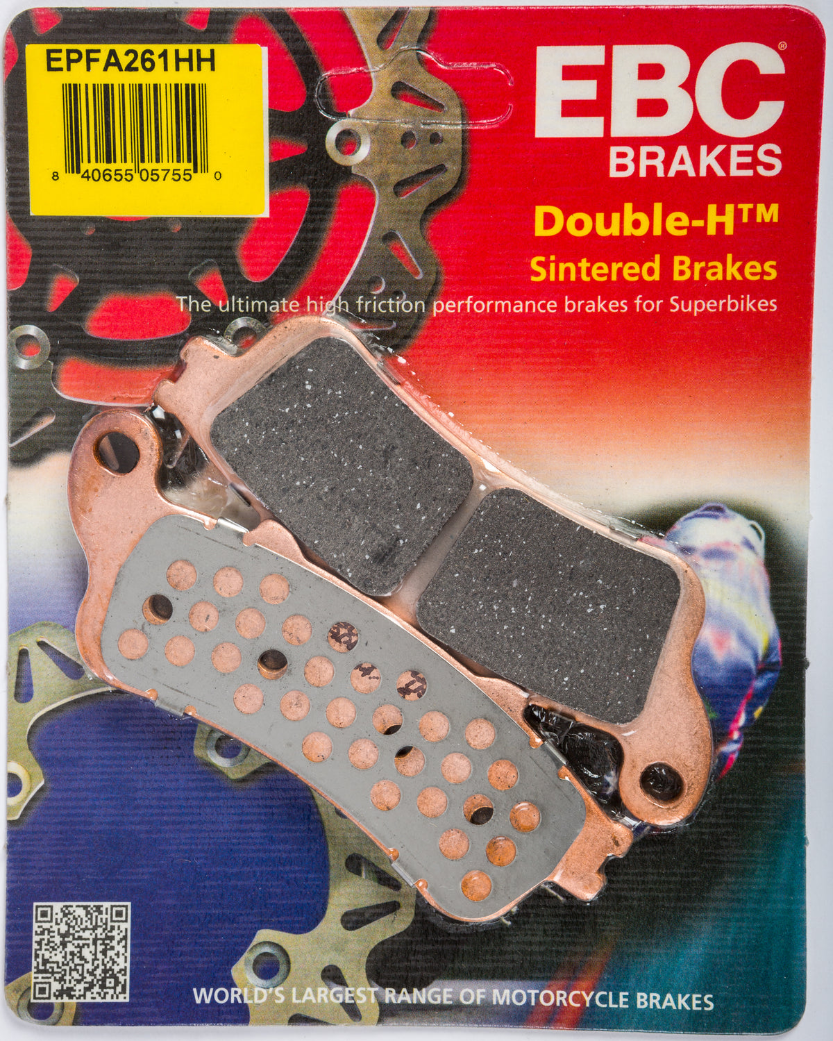 Extreme Pro Brake Pads - 15-261EP - EBC Motorcycle Brakes
