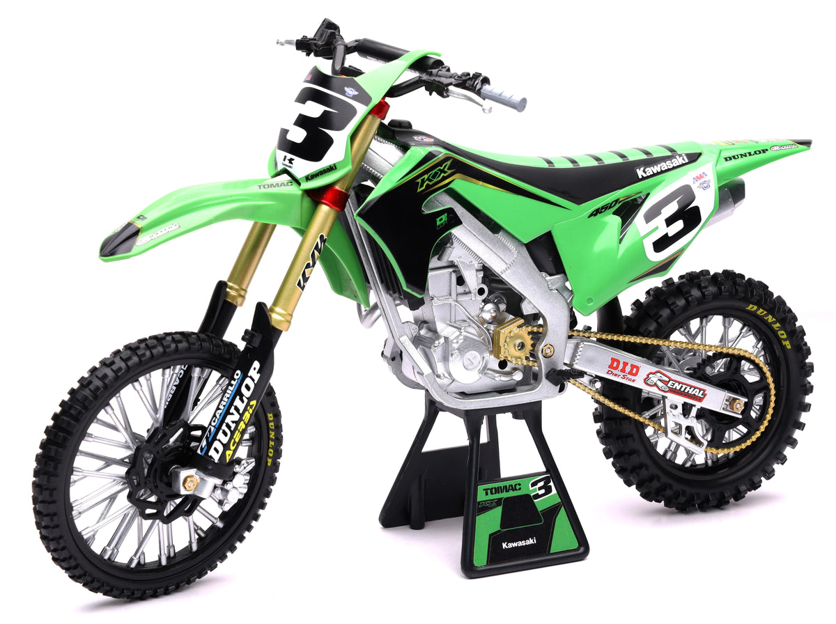 1:6 Scale Factory Kawasaki Eli Tomac #3 Bonus #1 Sticker - 959-0155 - New Ray Toys