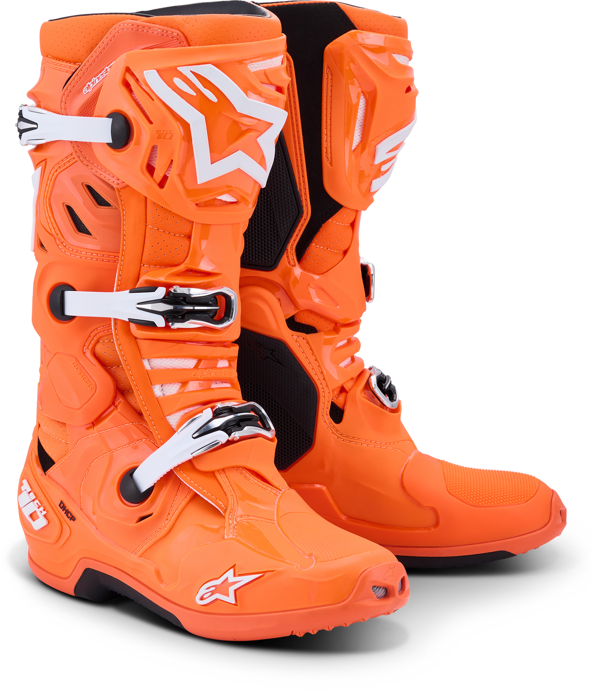 Tech 10 Supervented Orange Fluo/Black/White 9 - 482-0016109 - alpine star