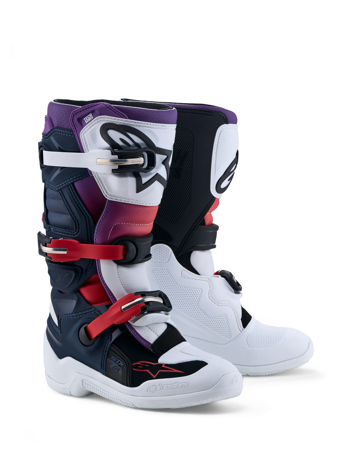Tech 7s Boots Drk Blue/Wht/Blk 4 - 482-0025604 - alpine star