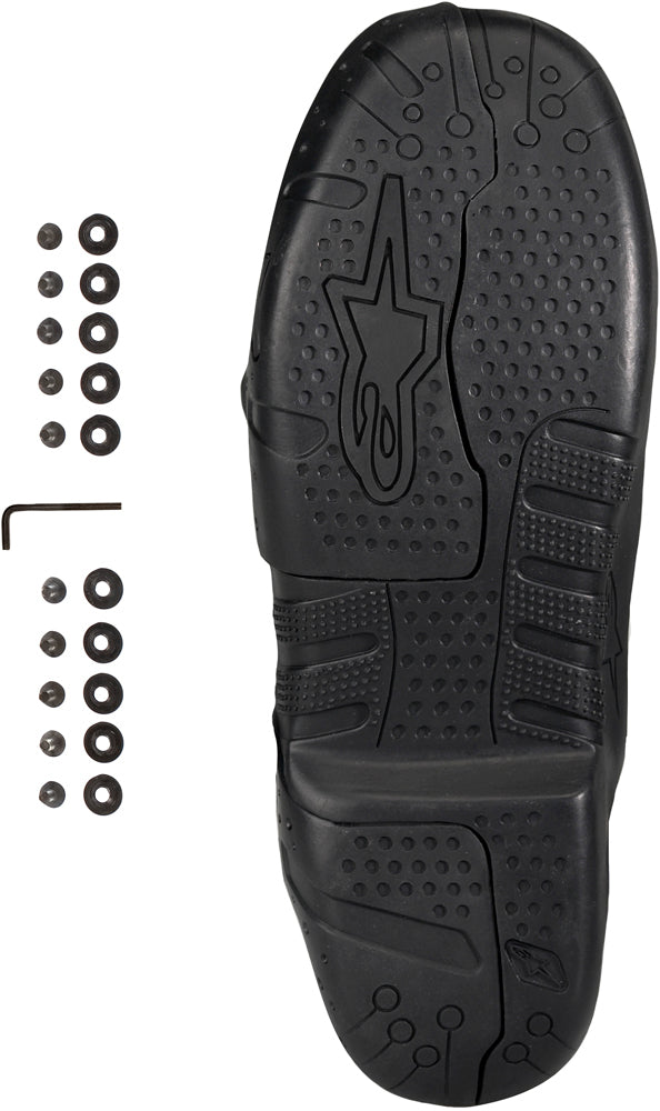Tech-7s Sole Black Sz 07 - 482-5307 - alpine star