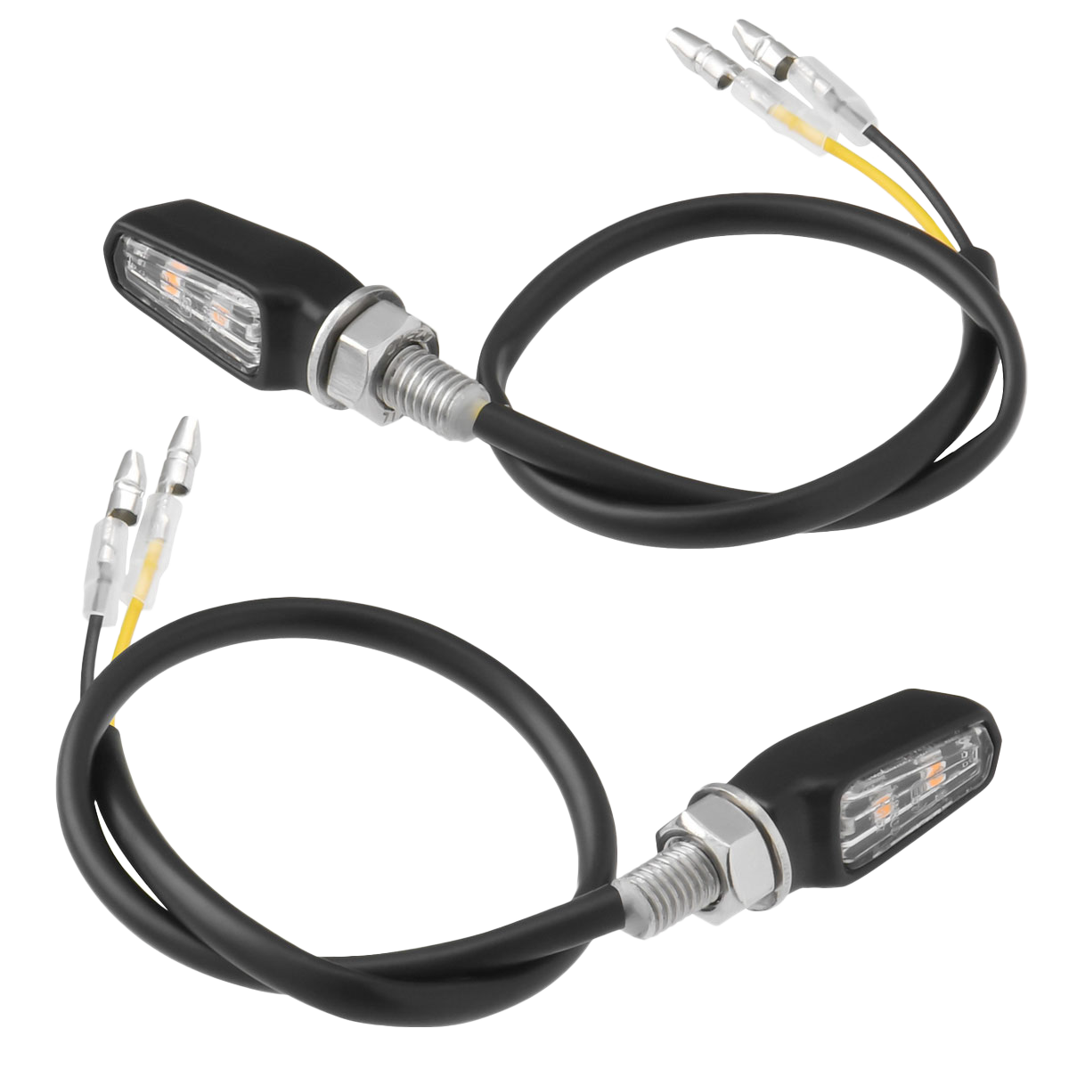 701 Led Turn Signals Black W/Clear Lens Pr - 634-0119 - ZETA