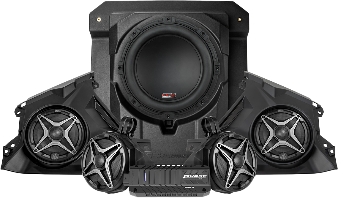 5 Speaker Kit W/ Ssv A-Spec  W/ Sub - 63-9608 - SSV Works