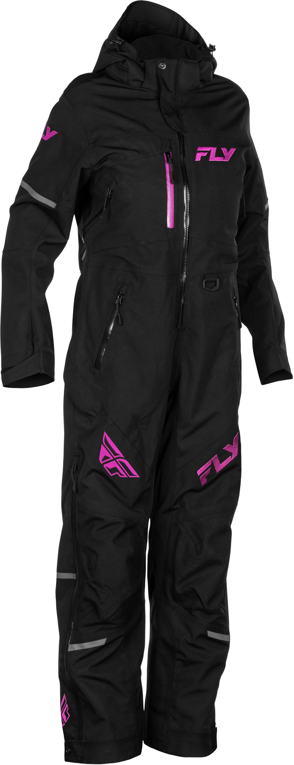 Women'S Cobalt Shell Monosuit Black/Fuschia 2x - 470-43652X - Fly Racing