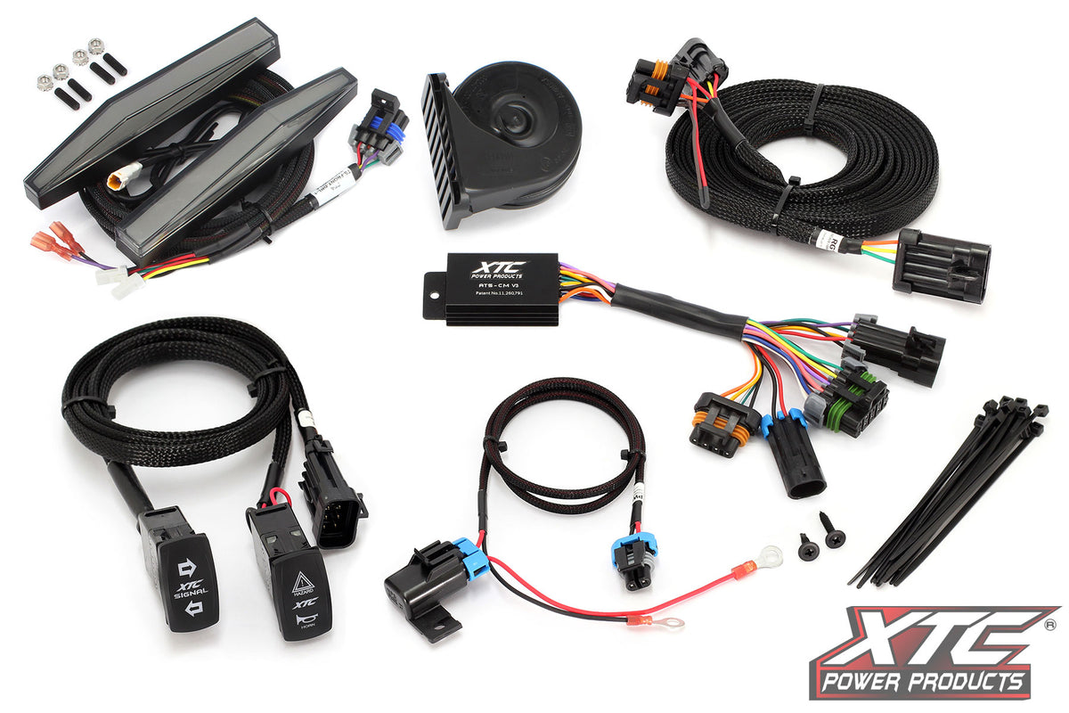 Auto Turn Signal Kit W/ Horn And Front Drl Lights Can - 630-1409 - XTC POWER PRODUCTS