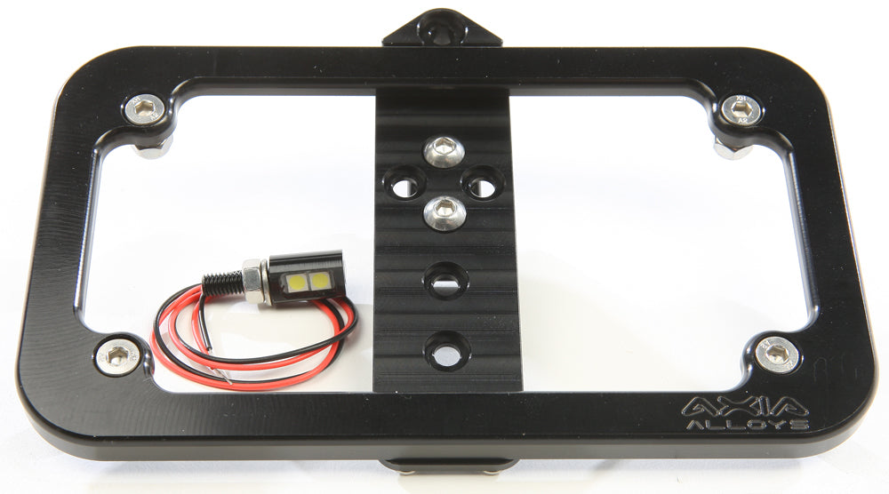 Lighted License Plate Frame 1 Clamp Mount Needed - 12-9157 - AXIA ALLOY