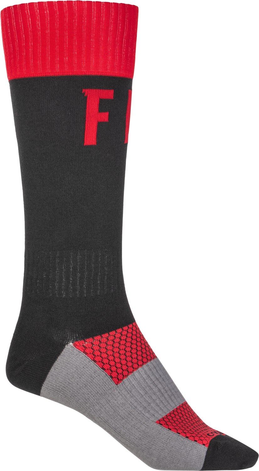 Mx Pro Socks Red/Black Sm/Md - 350-0532S - Fly Racing