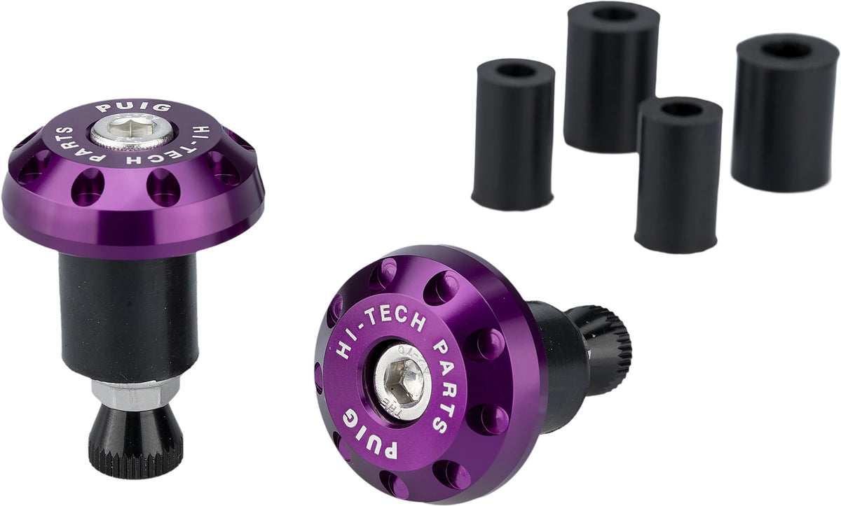 Bar Ends Race Universal Purple Pair - 561-06222P - PUIG