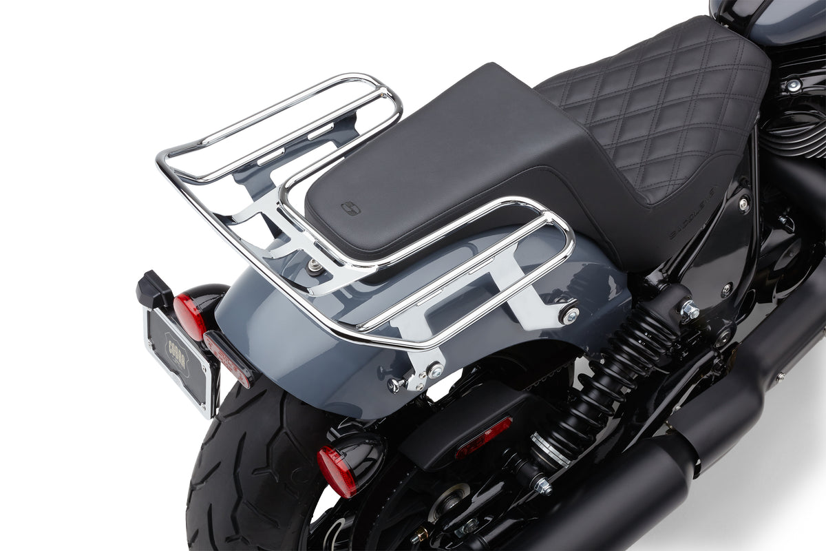 Detach Big-A Lug Rack 2-Up Chrome Chief 22-25 - 82-96773 - Cobra
